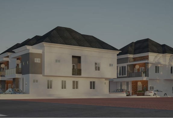 2 BLOCKS OF 5 AND 4 BEDROOM DUPLEX AT OMOLE PHASE 1