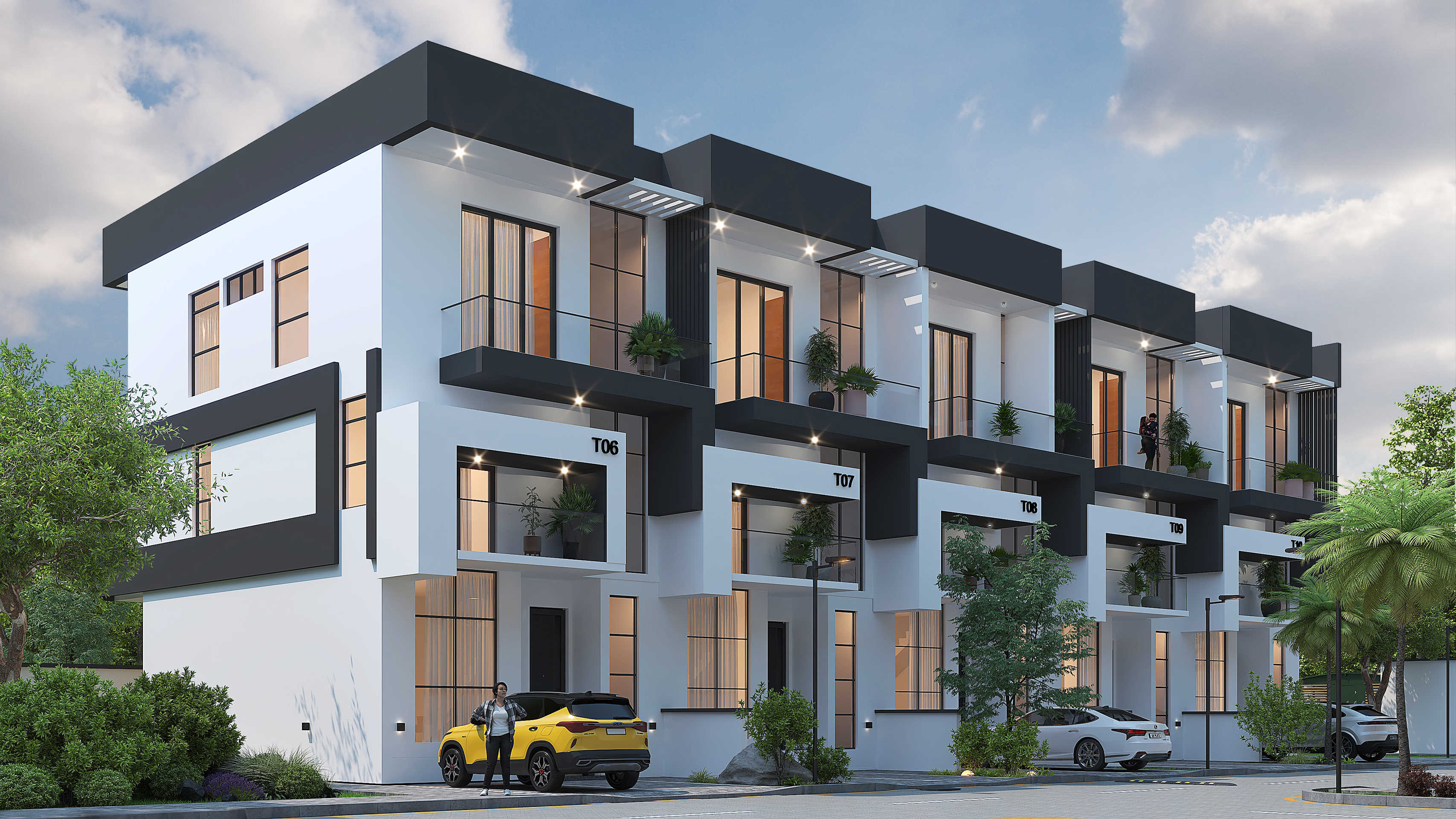 A Block of 6-Unit Luxury Flats.